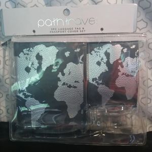 Path Travel luggage tag kit